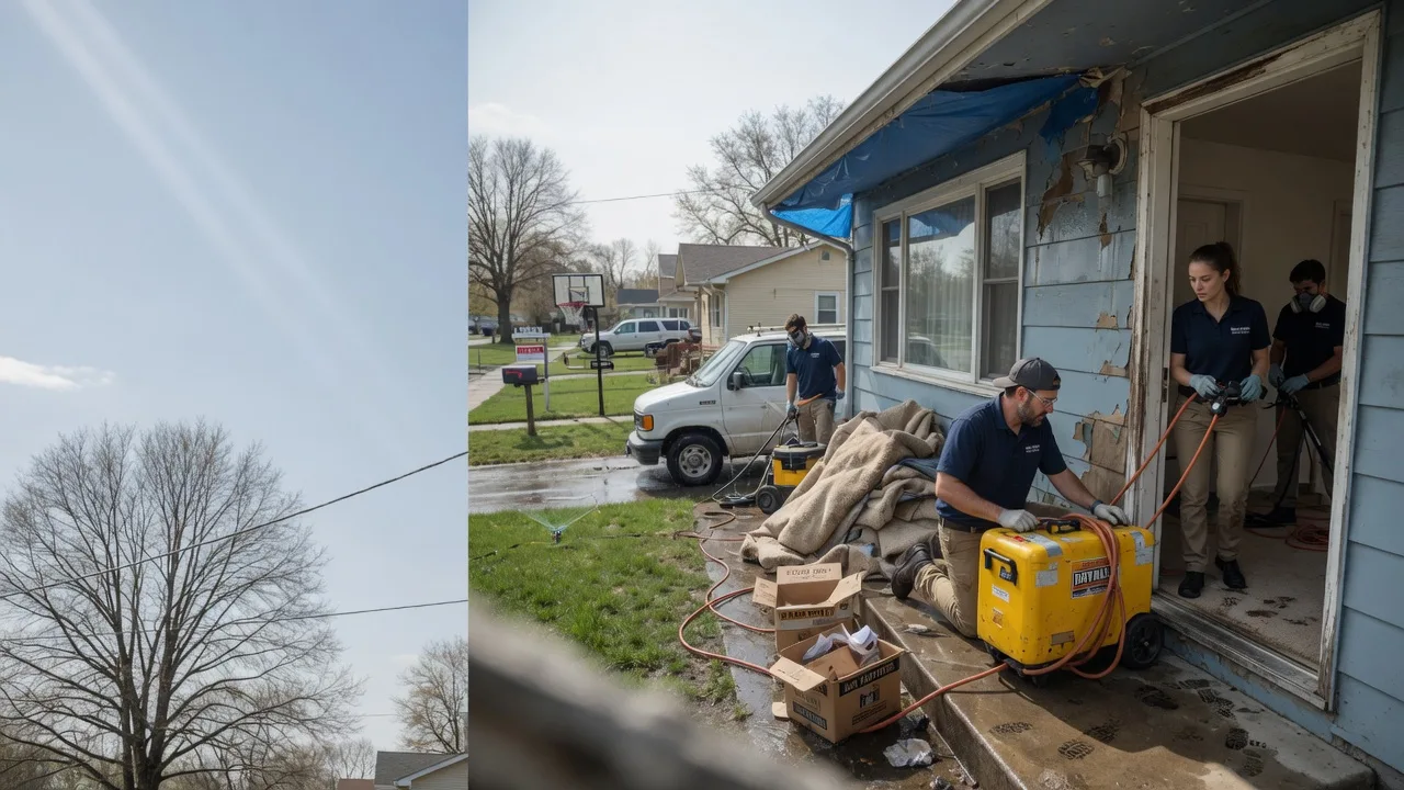 Basement Flood Cleanup in Reserve, MT near me